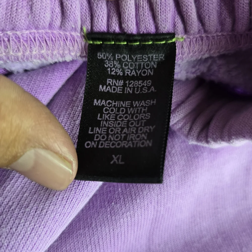 AVIATOR NATION LOGO WOMENS SWEATPANTS in PURPLE - Picture 12 of 12